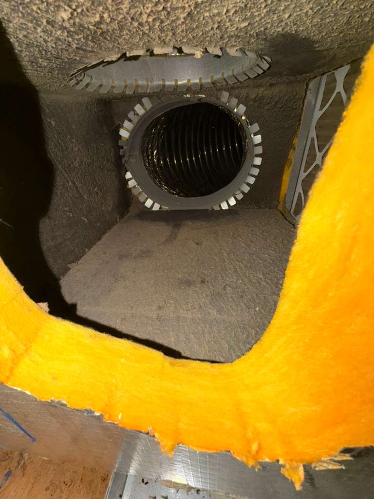 Modern commercial HVAC ceiling vents cleaned by 4 Seasons Air Care in metro Atlanta